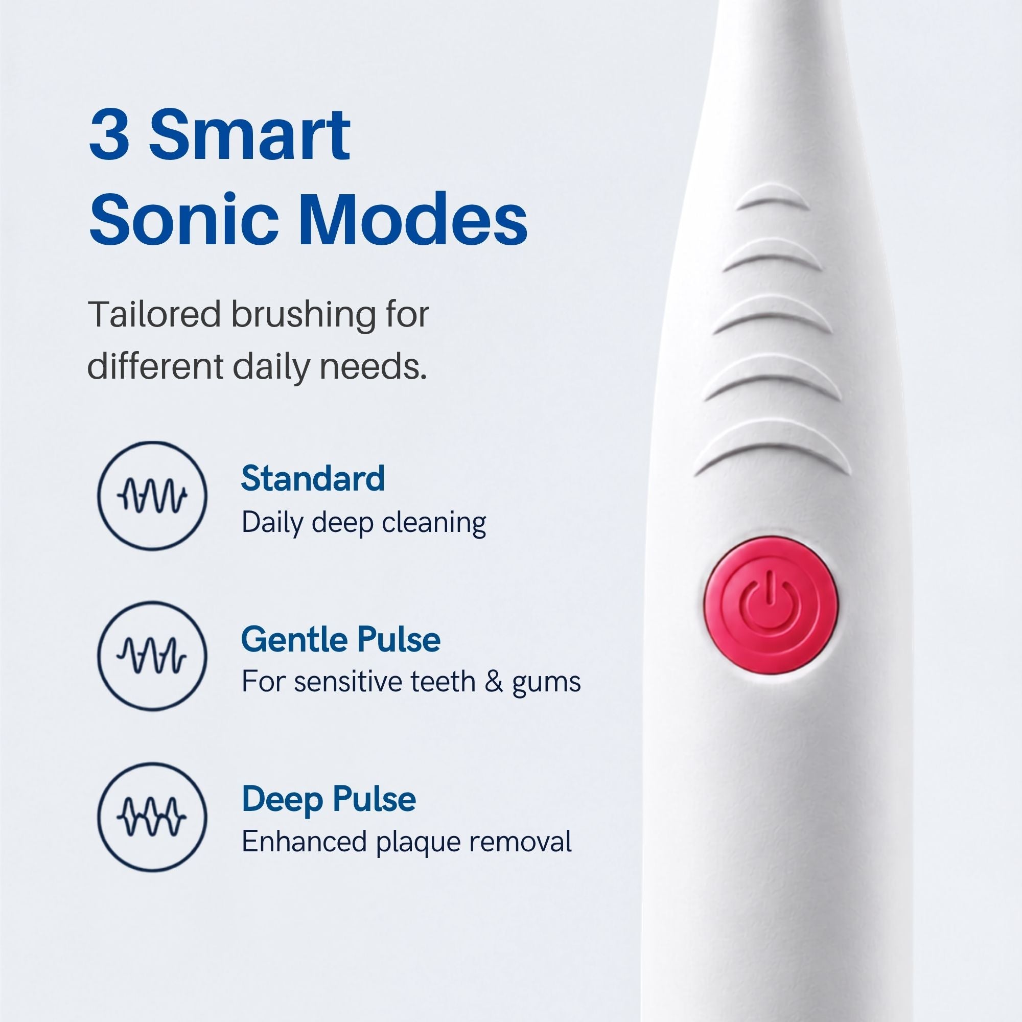 iMusthav SonicBlu Electric Toothbrush with Blue Light Whitening