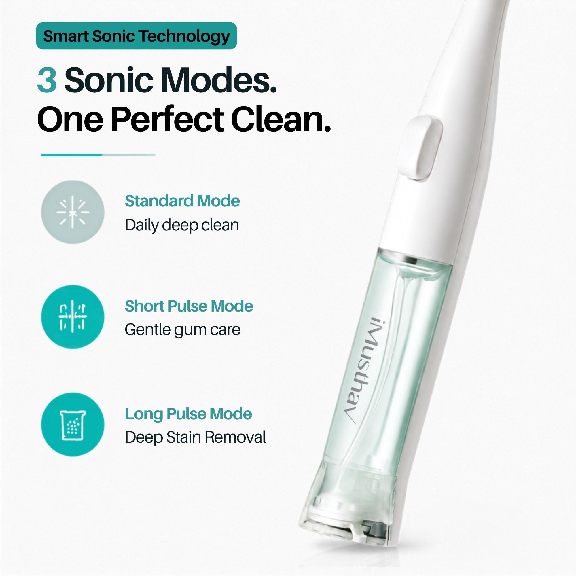 iMusthav SonicPump Electric Toothbrush with Mouthwash