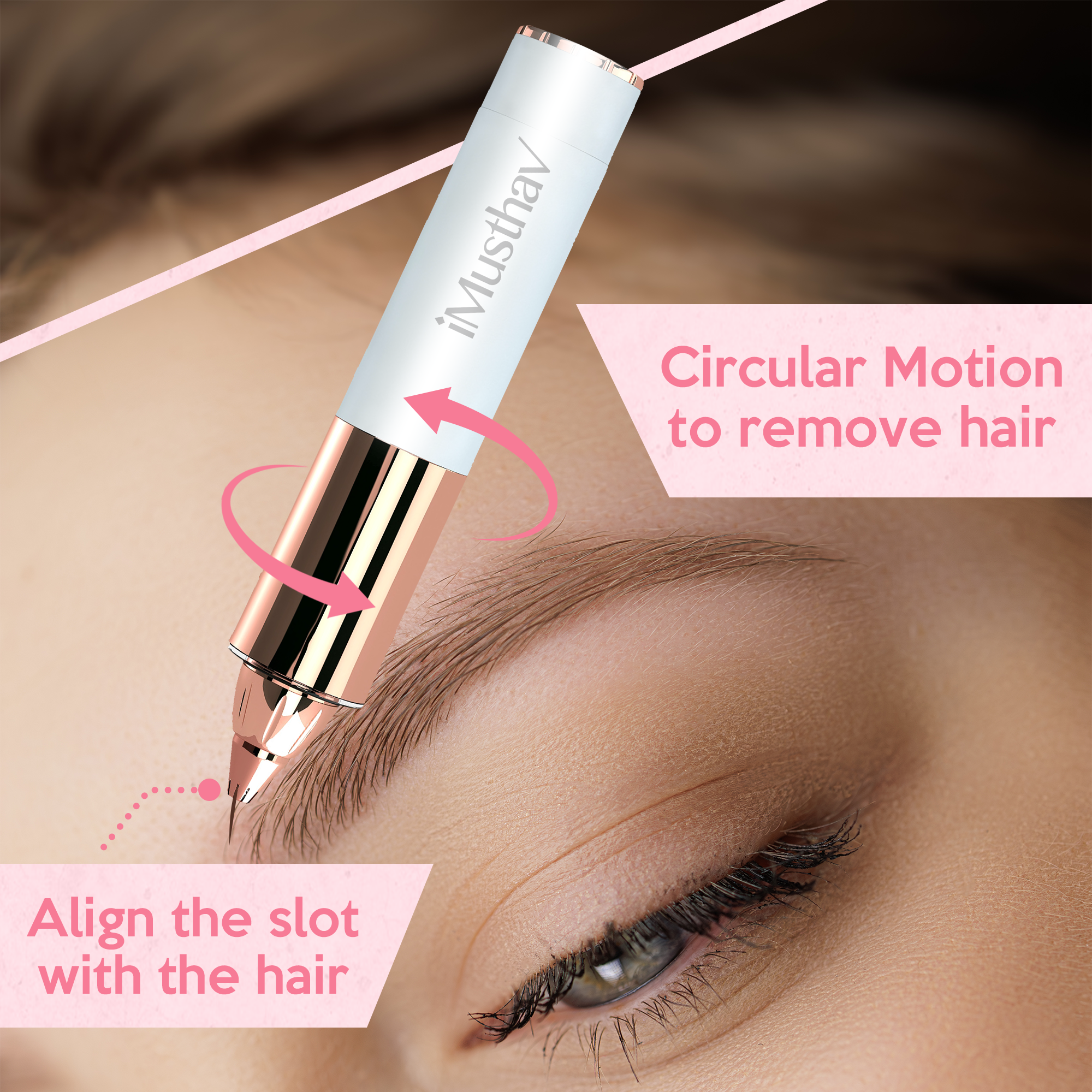 Mini EyeBrow Remover (MV100)