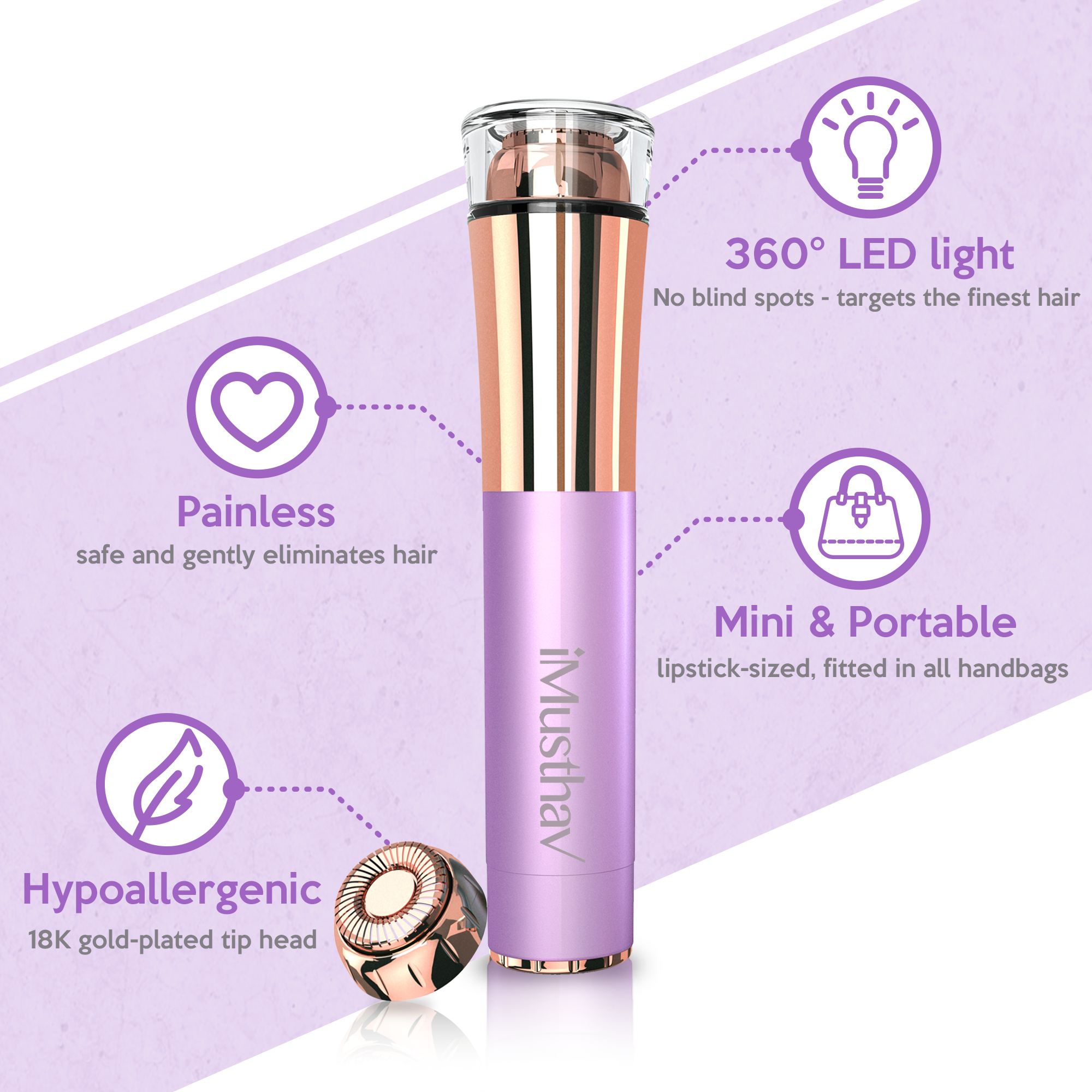 Mini Facial Hair Remover (MV200)