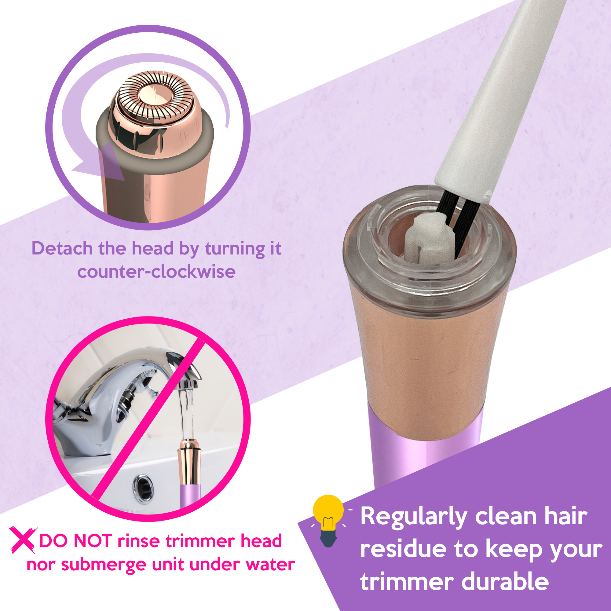 Mini Facial Hair Remover (MV200)