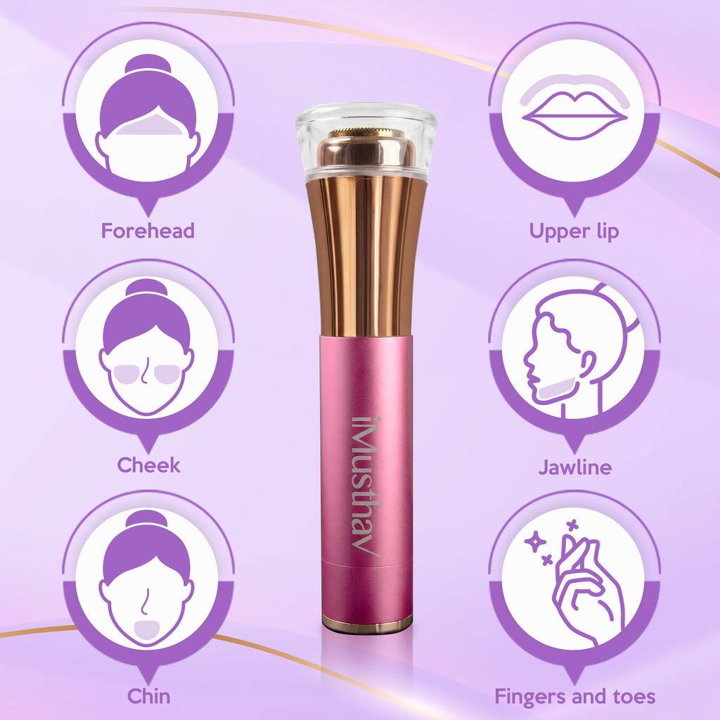 Women’s Portable 16mm Facial Hair Remover(MV250)