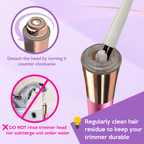 Women’s Portable 16mm Facial Hair Remover(MV250)