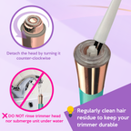 Women’s Portable 16mm Facial Hair Remover(MV250)