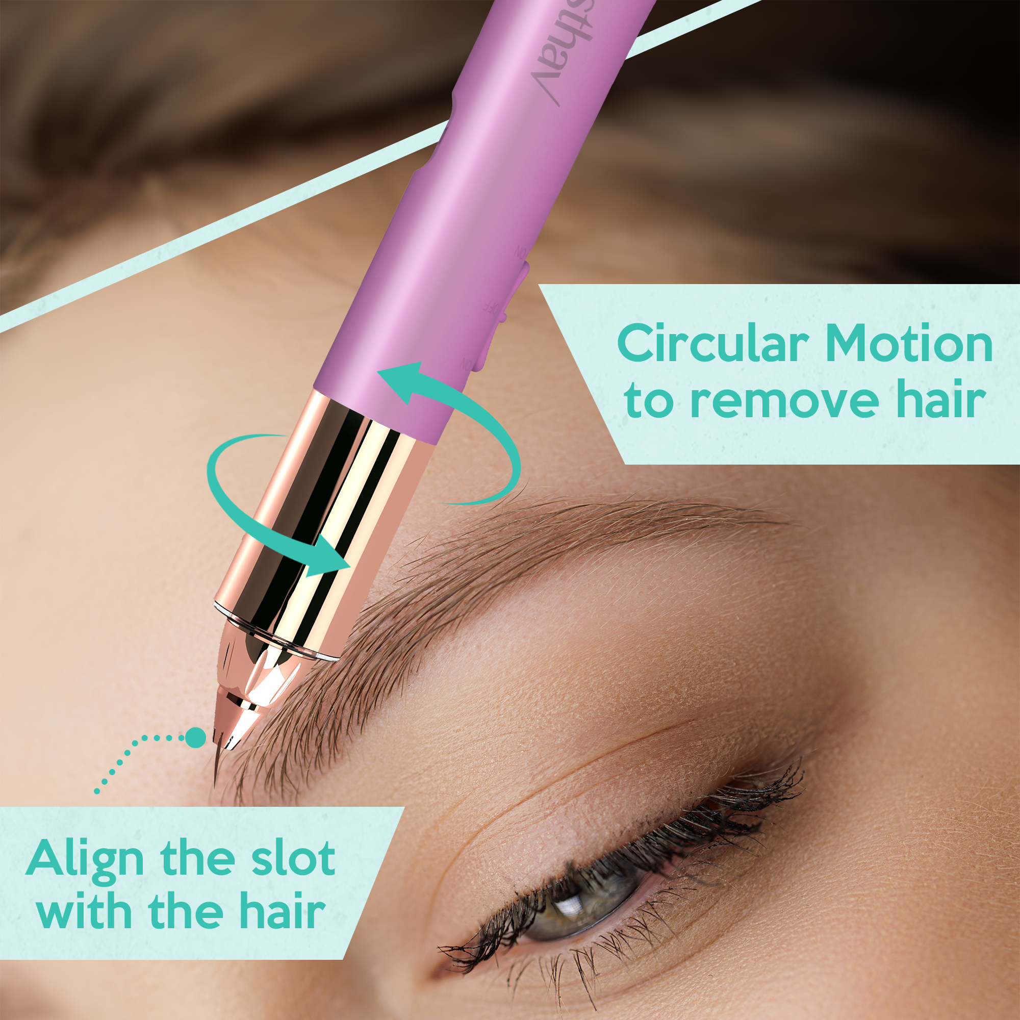 Dual Function Brow and Facial Hair Remover (MV400)