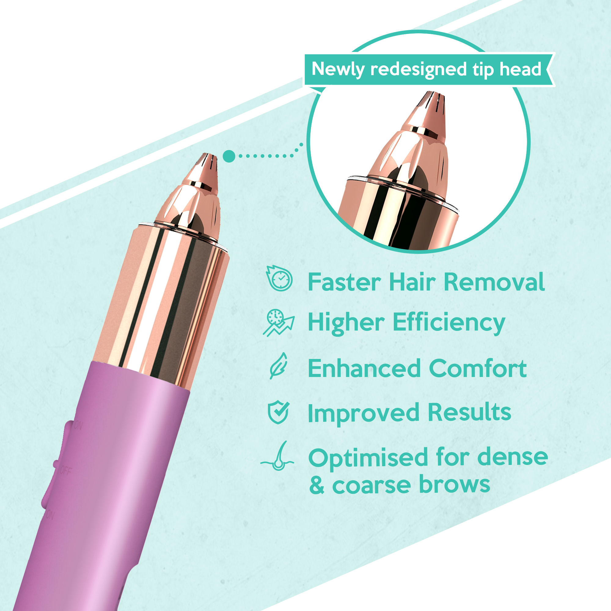 Dual Function Brow and Facial Hair Remover (MV400)