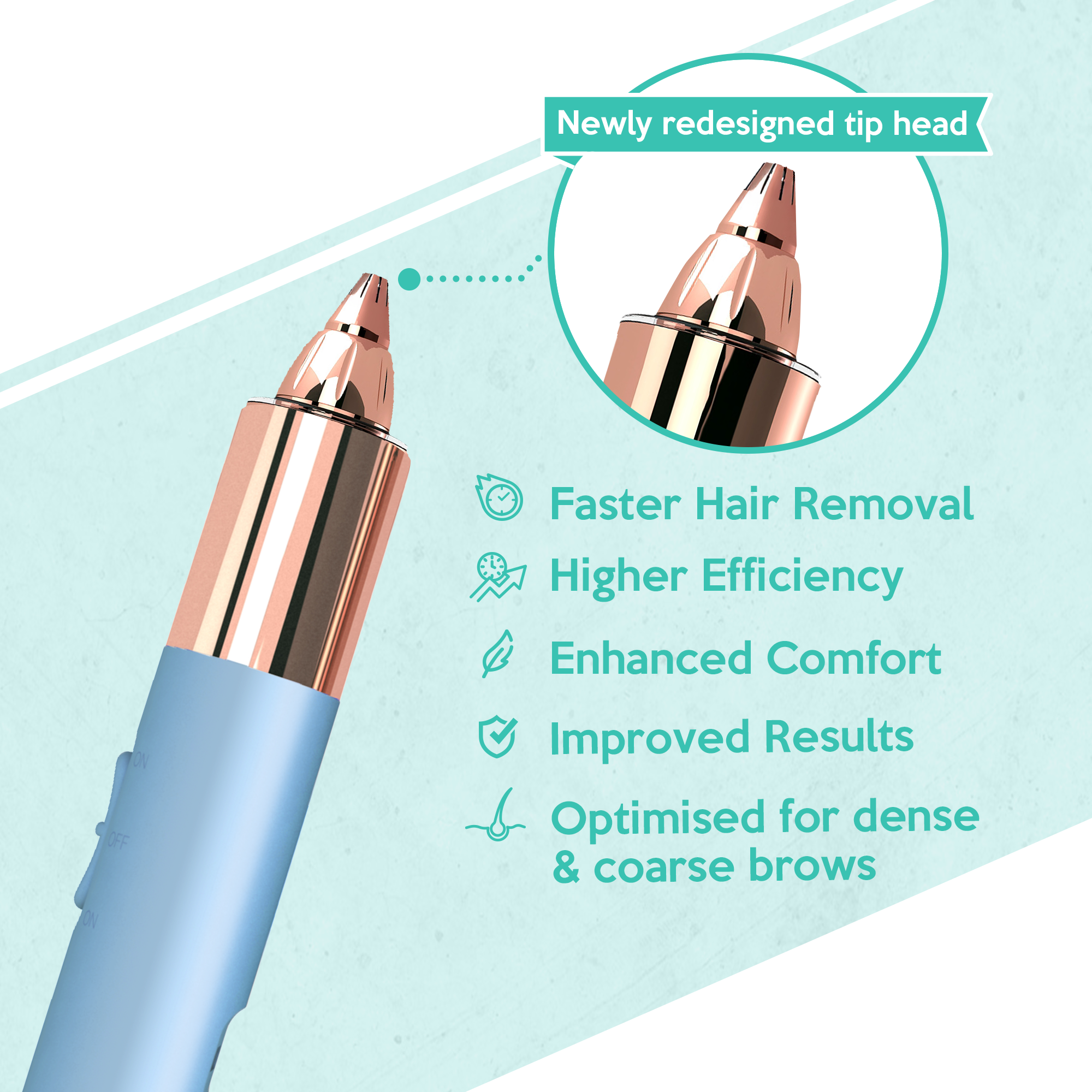 Dual Function Brow and Facial Hair Remover (MV400)