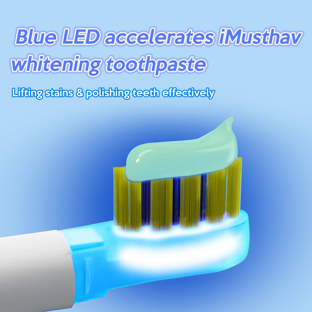 iMusthav Foldable Travel Sonic Electric Toothbrush with UV Cleaning Feature | Whitening Feature | Electric Toothbrush for Adults | Travel Toothbrushes