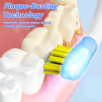 iMusthav Foldable Travel Sonic Electric Toothbrush with Whitening Feature | Electric Toothbrush for Adults | Travel Toothbrushes