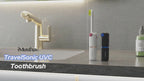 Foldable Travel Electric Toothbrush with Whitening & UVC