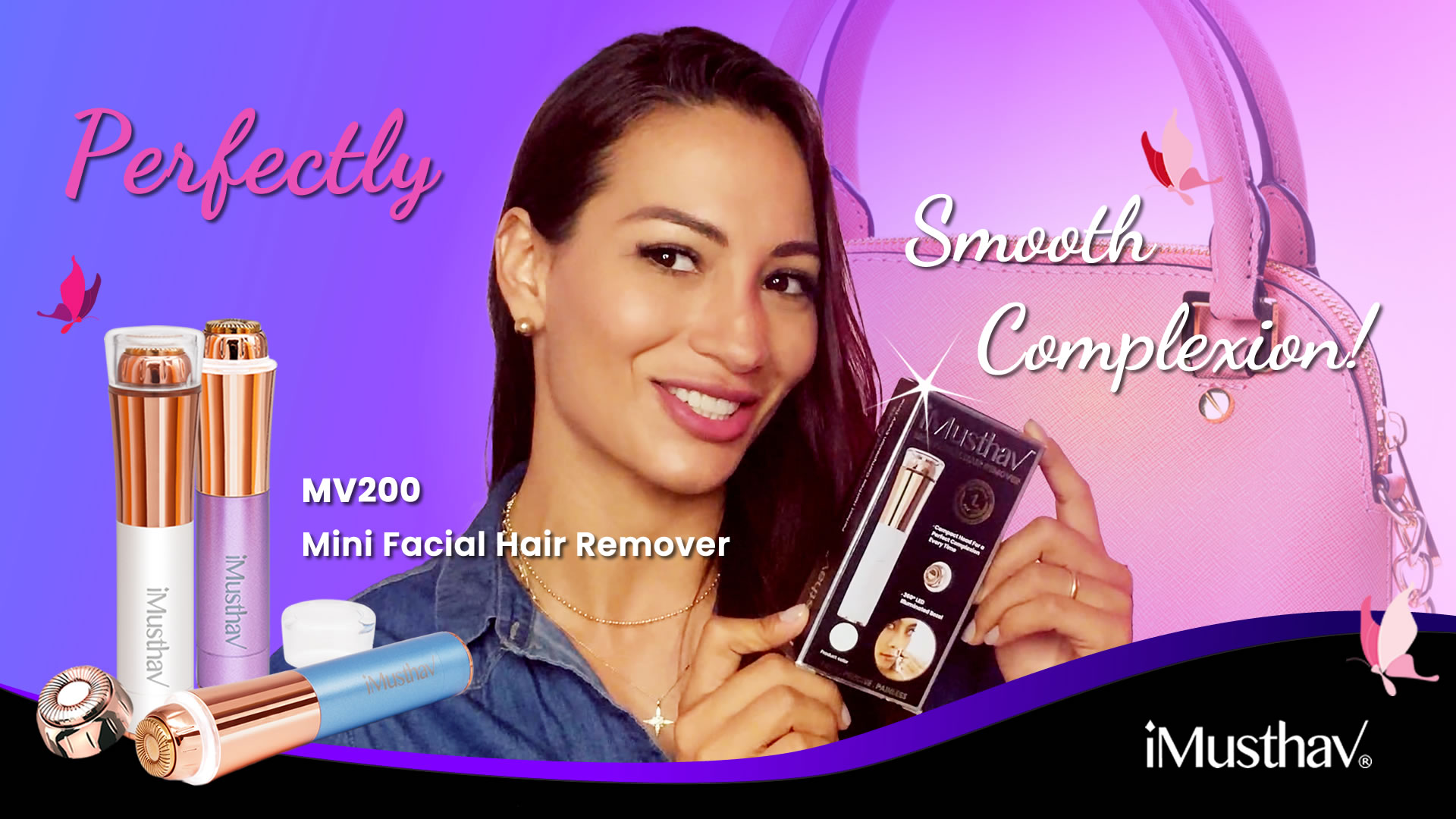 You are currently viewing iMusthav® Mini Facial Hair Remover MV200 | REVIEW & DEMO | Spanish with English Subtitle