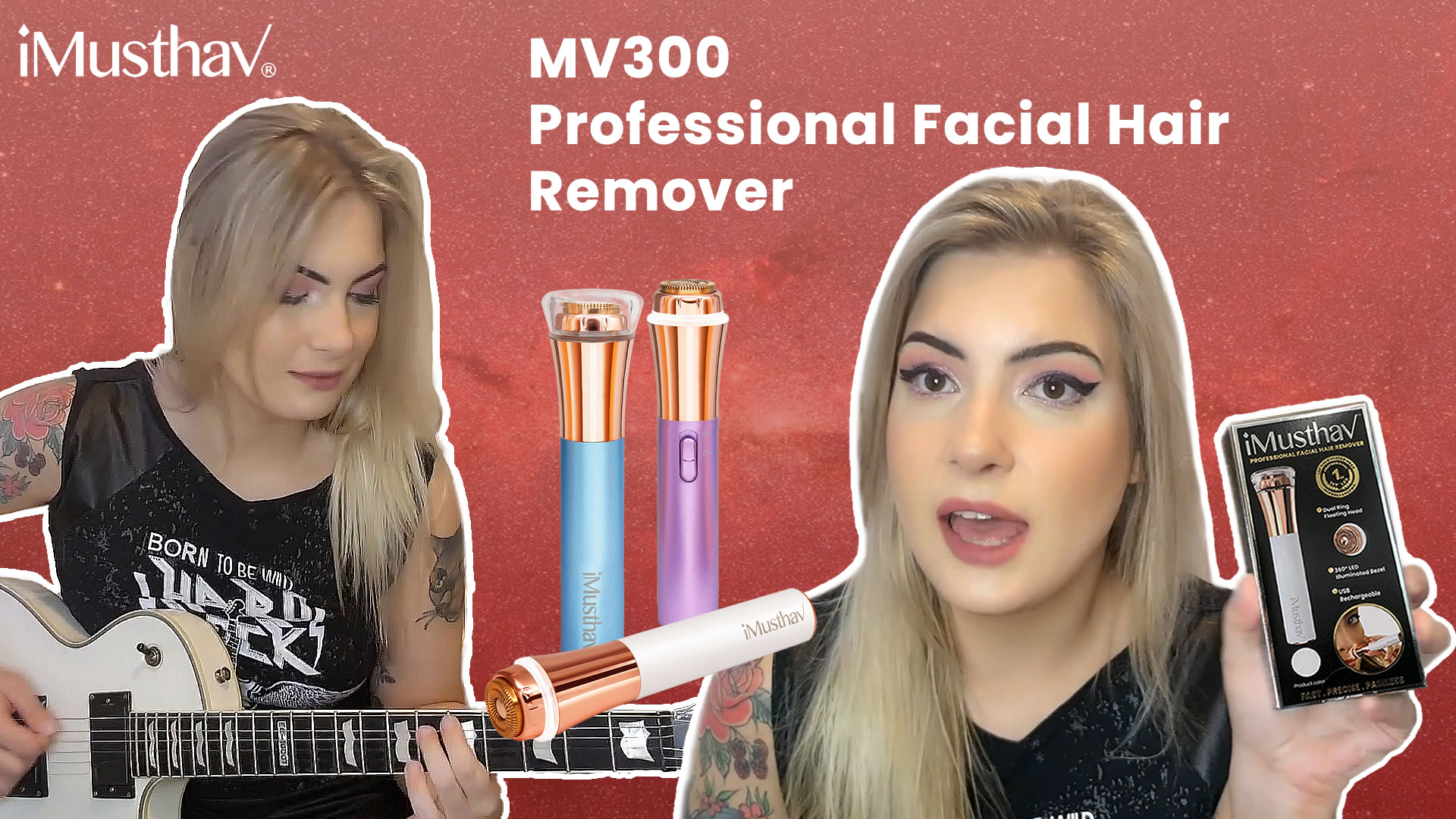 You are currently viewing iMusthav® Professional Hair Remover MV300 | REVIEW & DEMO | Isa Nielsen | Portuguese with English Subtitle